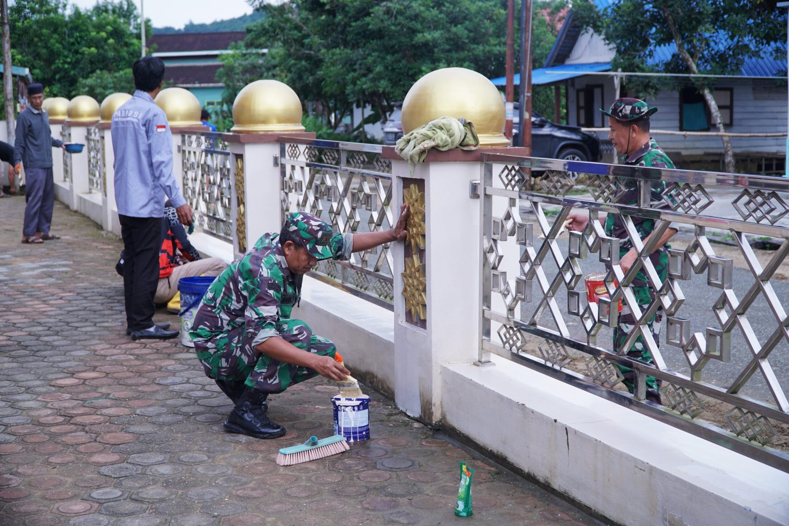 Kodim 0906/Kkr Gelar Karya Bakti Dalam Rangka HUT Kodam VI/Mulawarman ke-67