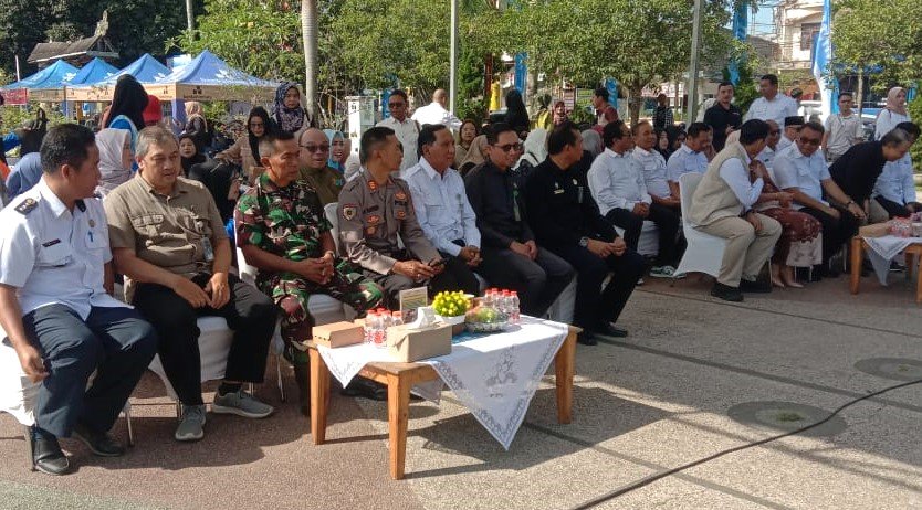 Dukung Ketahanan Pangan, Pj Kasdim Hadiri Pembukaan Gerakan Pangan Murah