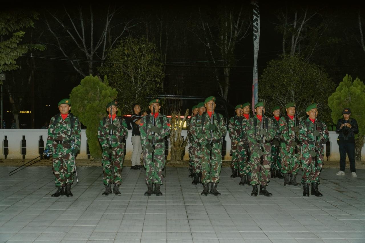 Peringati Peristiwa Perjuangan Merah Putih, Dandim 0906/Kkr Bersama Forkopimda Hadiri Apel Renungan Suci Peringati Peristiwa Perjuangan Merah Putih, Dandim 0906/Kkr Bersama Forkopimda Hadiri Apel Renungan Suci