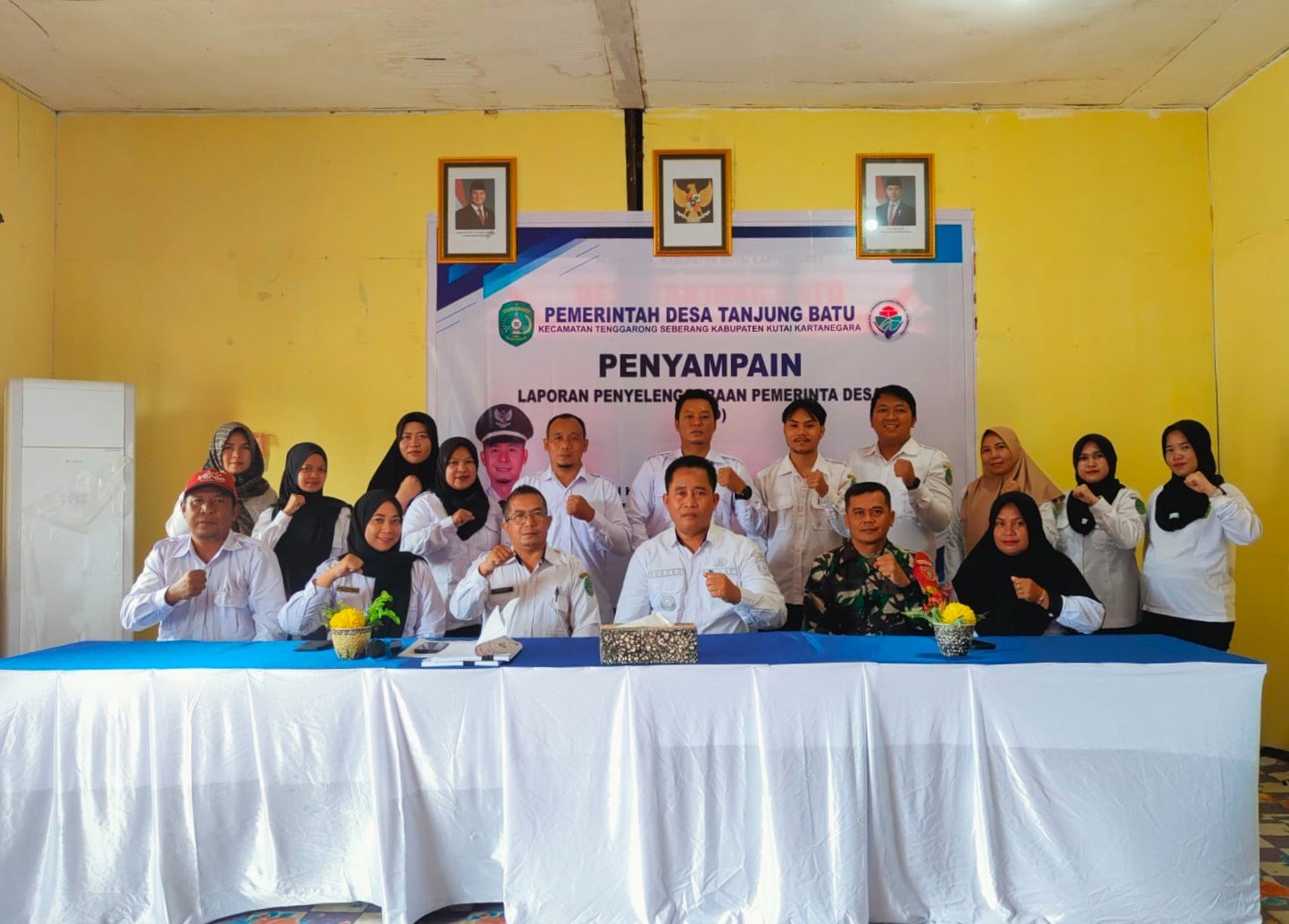 Babinsa Tanjung Batu Sebut LPPD Sebagai Bentuk Pertanggungjawaban Pemerintah Desa