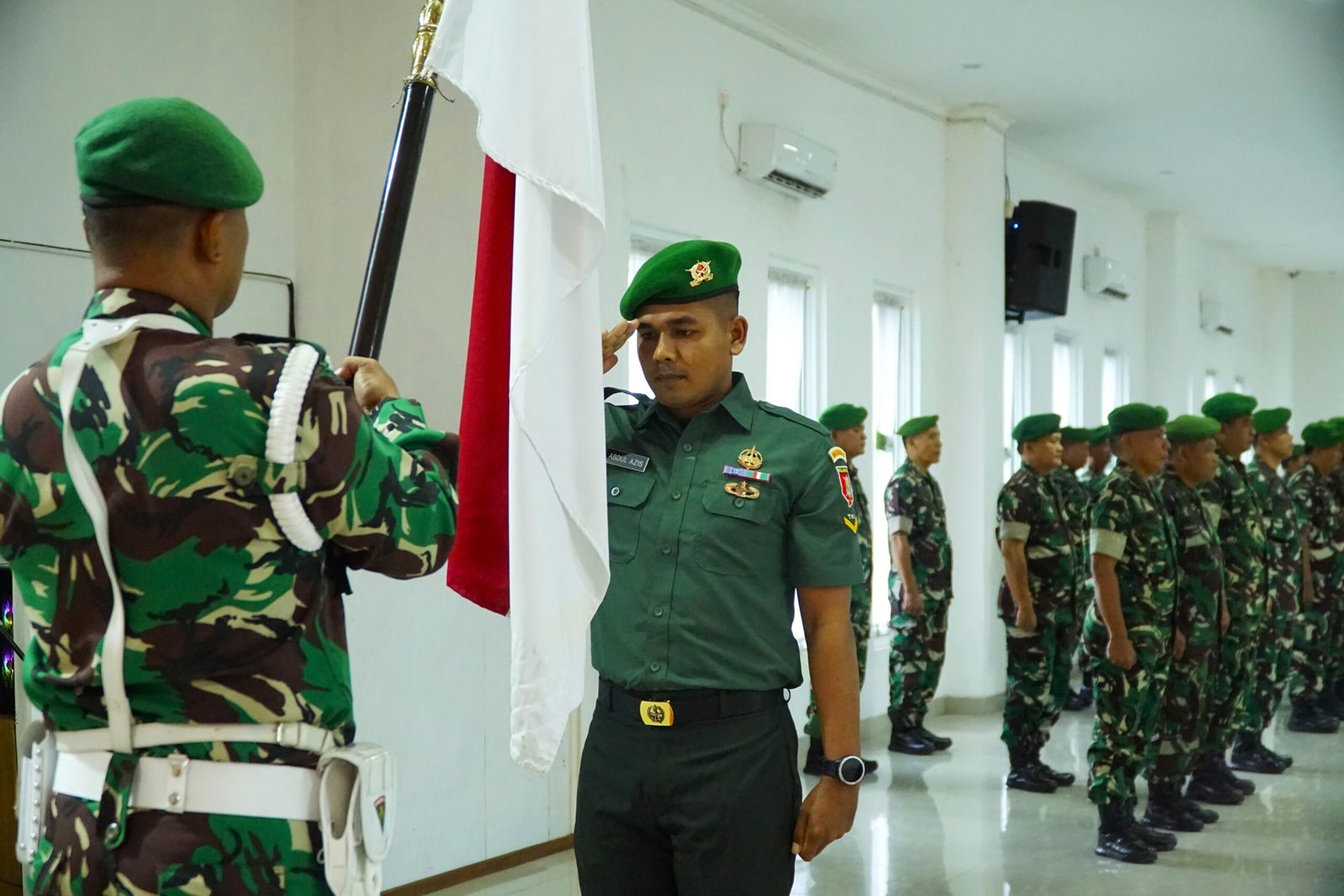 Pimpin Korps Raport, Dandim 0906/Kkr Sampaikan Rasa Hormat dan Bangga