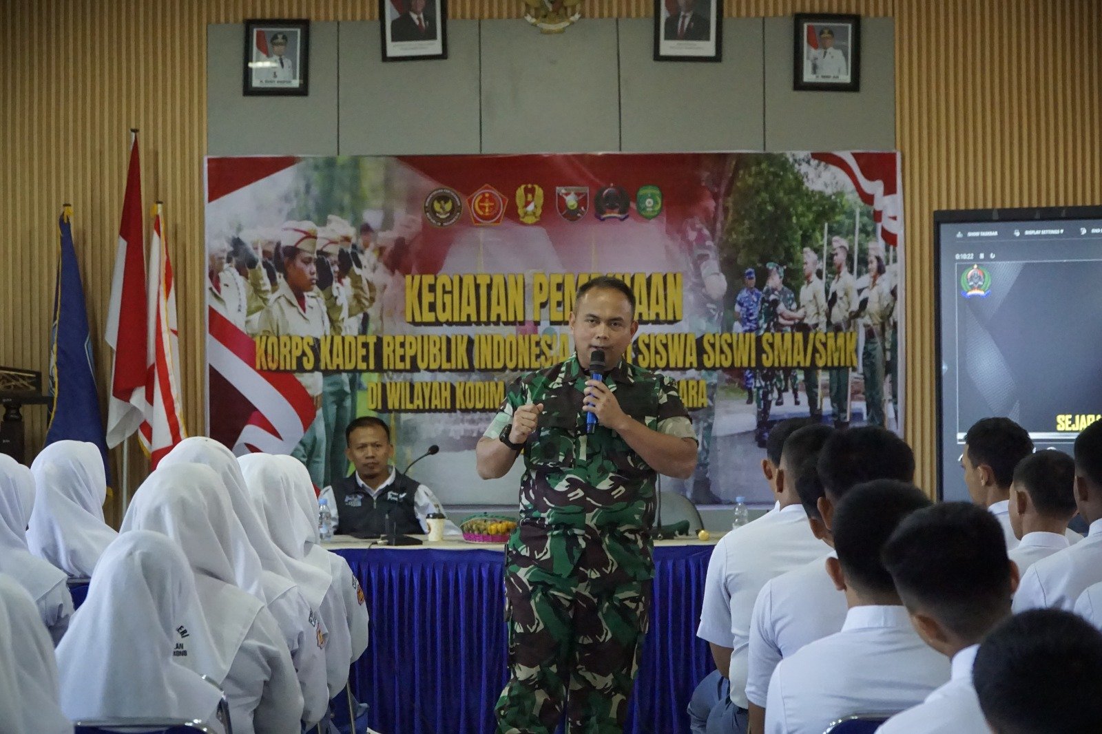 Cetak Generasi Muda Yang Tangguh, Dandim 0906/Kukar Buka Secara Langsung Pembinaan KKRI