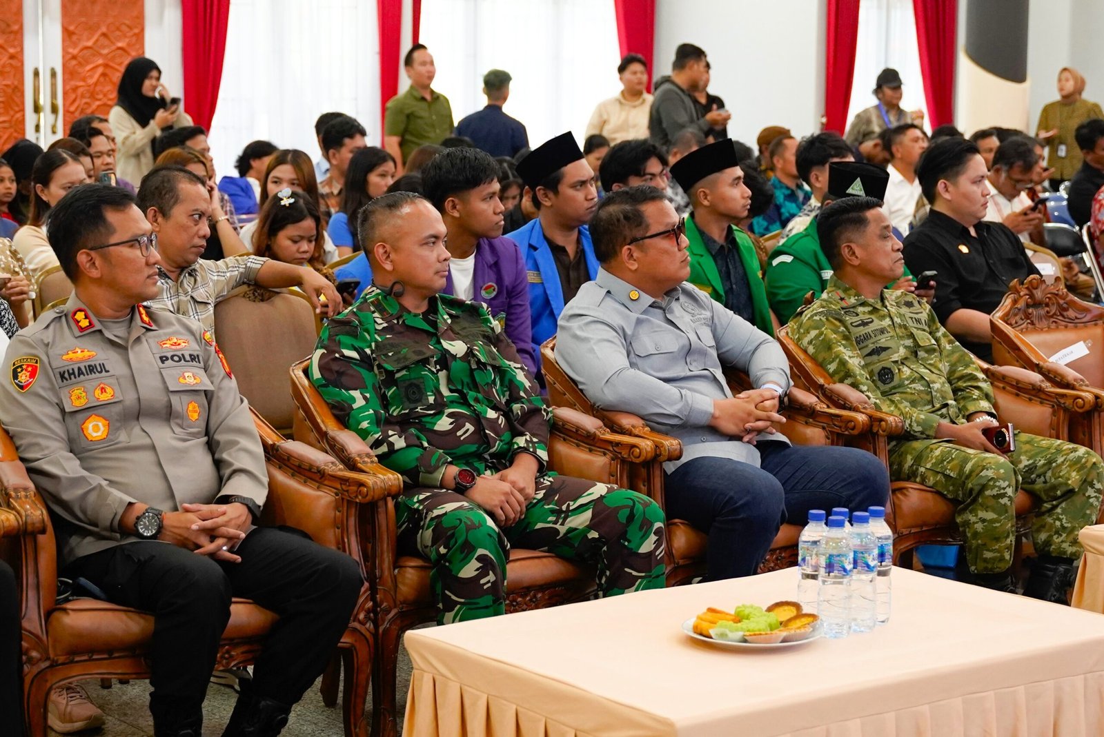 Dukung Pembinaan Karakter, Danrem 091/ASN Hadiri Seminar Kepemimpinan Kepemudaan Kristen