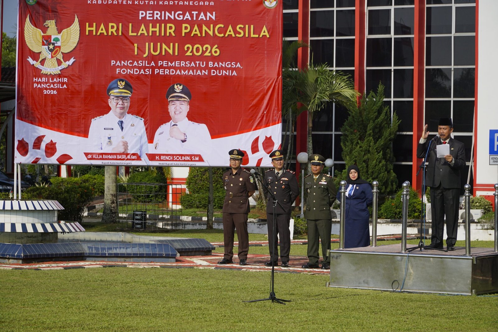Hari Lahir Pancasila, Danramil Kenohan Ajak Generasi Muda Menjunjung Tinggi Nilai-Nilai Pancasila