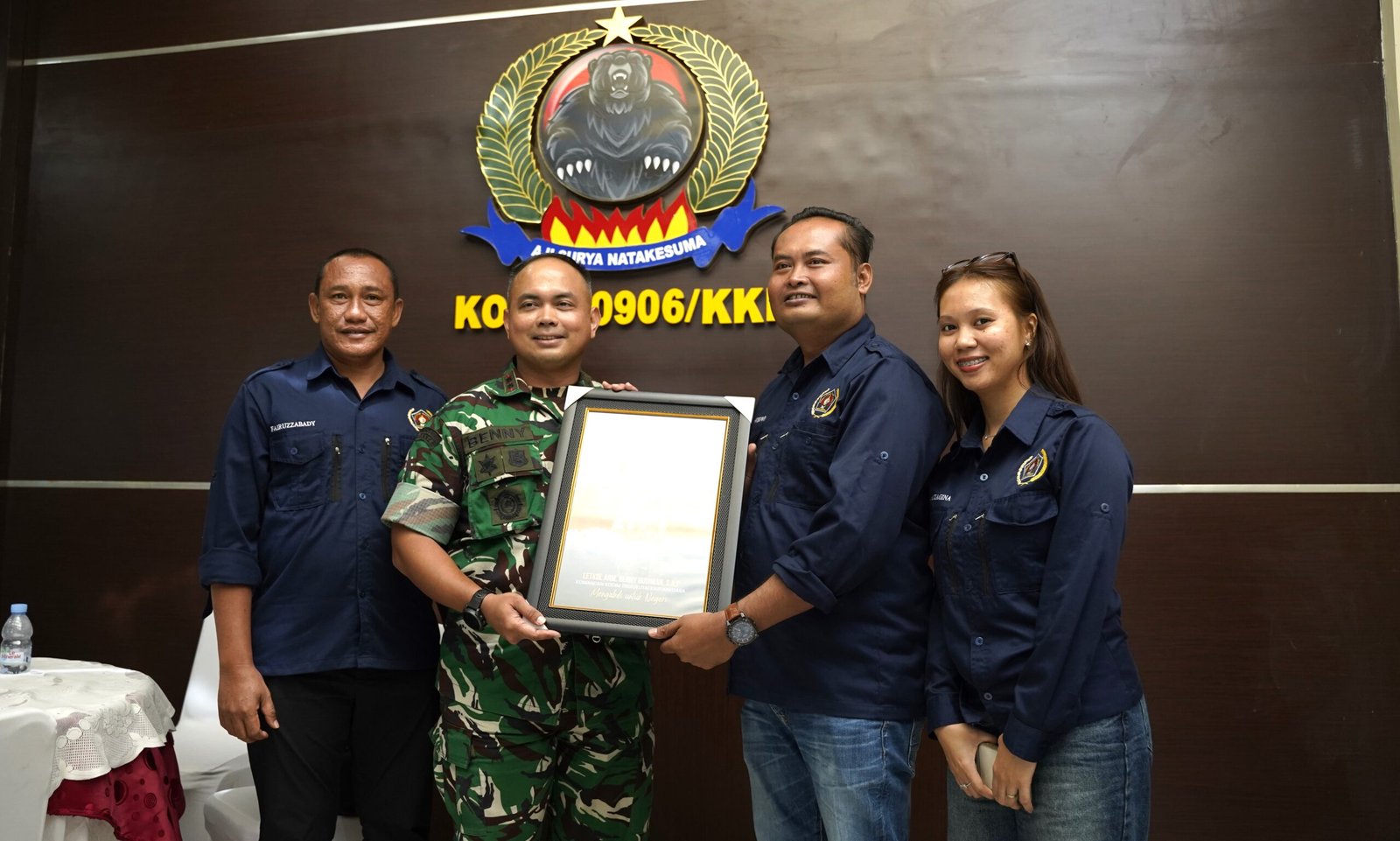Perkuat Kolaborasi Untuk Jaga Kondusifitas Wilayah, Kodim 0906/Kkr Terima Audensi PWI Kukar